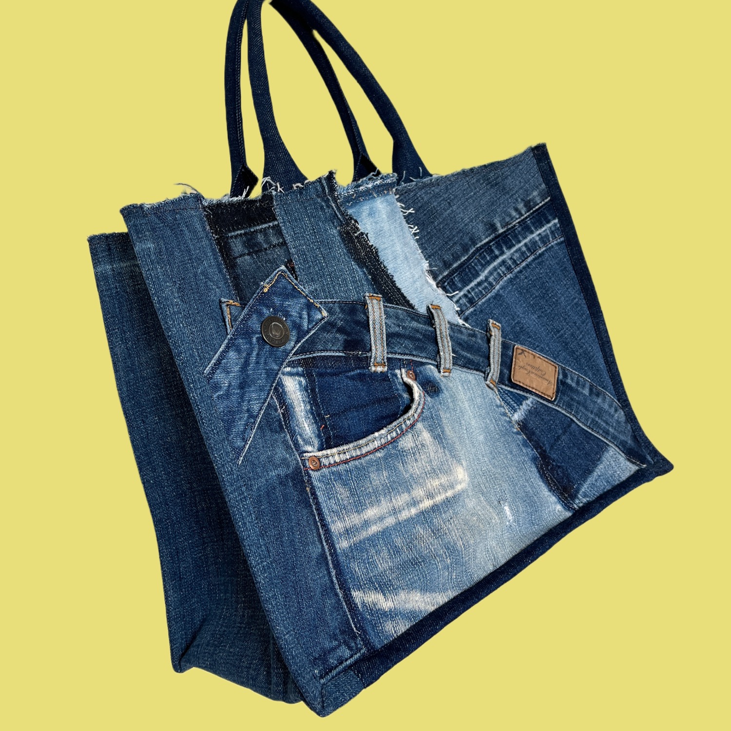 Jeans Book Tote